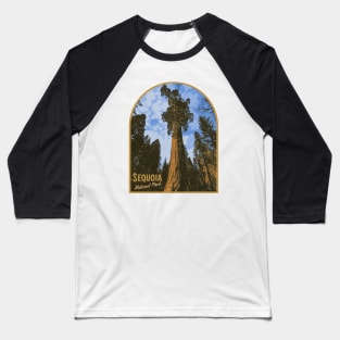 Sequoia National Park - Majestic Redwoods Nature Baseball T-Shirt